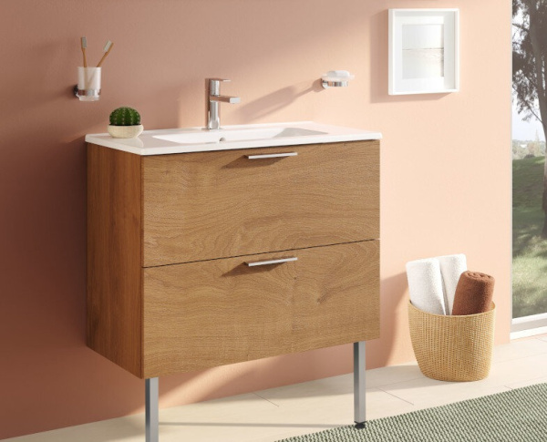 Тумба с раковиной Vitra Mia 80 67273